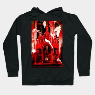 Doves in the Red House Hoodie